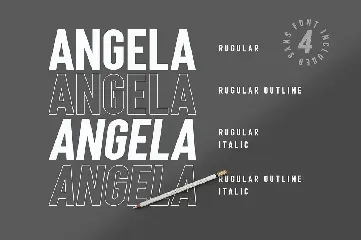 Angela Love | Font Duo