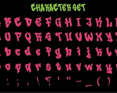 Grailex - Grafitti decorative font