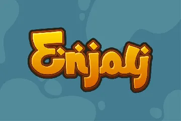 Rakhisa - cartoon faux arabic font