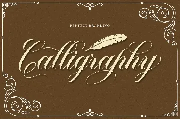 Bellanaisa -  Calligraphy Font + Ornament