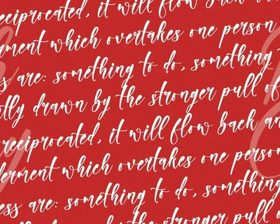 Peach Cherry Modern Calligraphy font