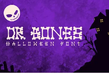 Dr. Bones - Halloween Font