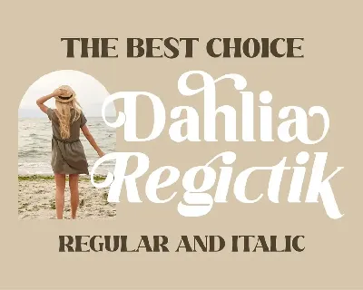 Dahlia Regictik Serif Font