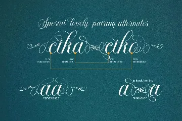 Khatija Calligraphy font