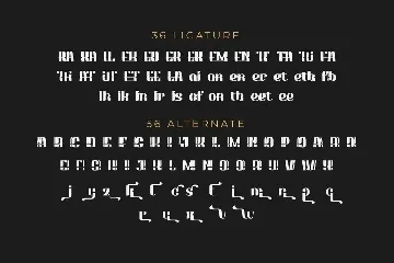 EBRATHO | Display Hero Font