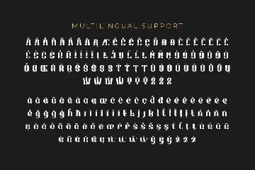 EBRATHO | Display Hero Font