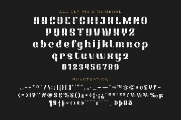 EBRATHO | Display Hero Font