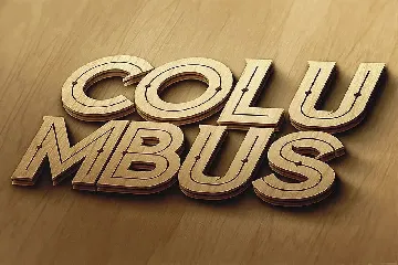 Columbus Typeface font