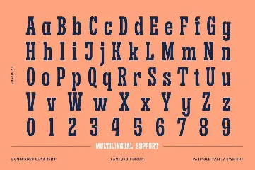 Sanford Region font