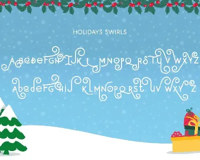 Holidays Font Duo