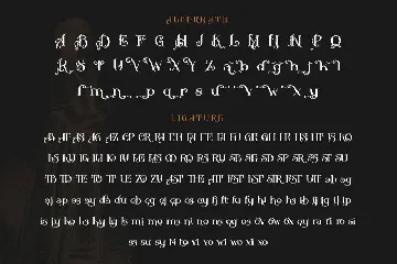 BIFASER â€“ Victorian Font