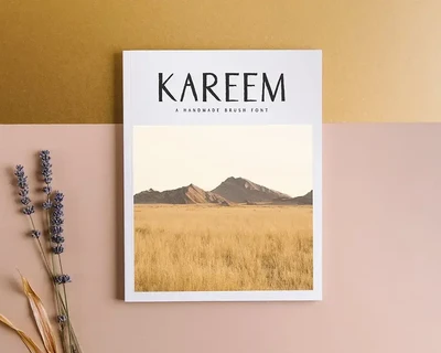 Kareem Brush Font
