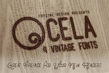 Ocela Typeface font