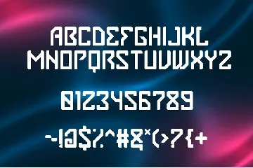 Space Crow - Futuristic Font