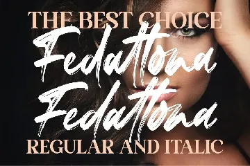 Fedattona Brush font