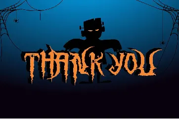 Night Franklin - Unique Halloween Font