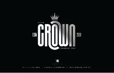 Silver Crown font