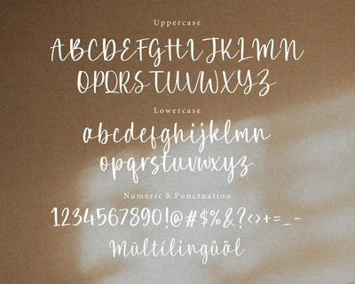Boneflower Script Font