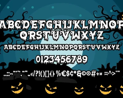 Darkcy Halloween Serif Font