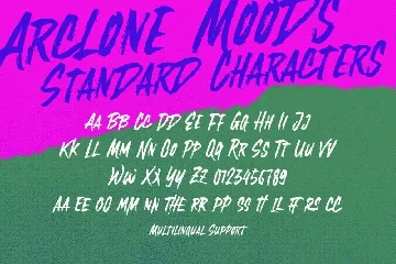 Arclone Moods font