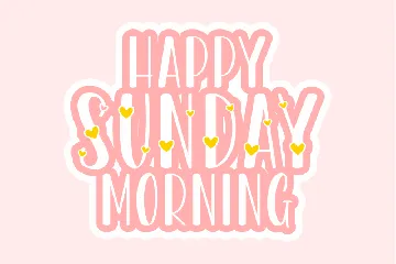 Great Sunday - A Display Font