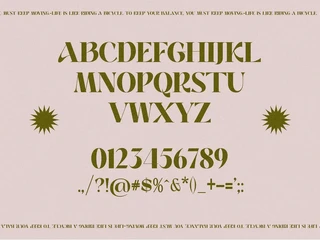 Rakume Vintage Elegant Serif Font Typeface