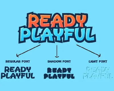 Ready Playful - Cute Font