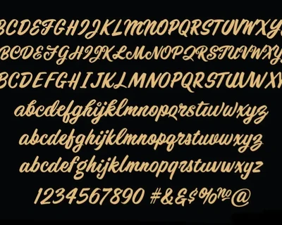 Santoro Script font