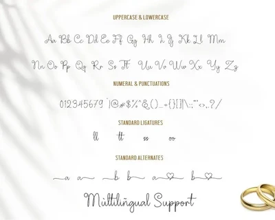 Will You Marry Me Wedding Font