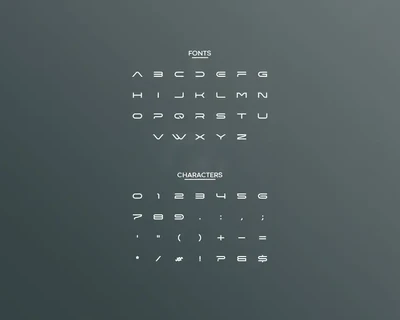 Penrise - Futuristic Font