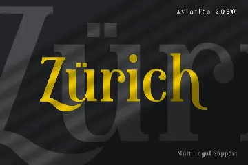 Aviatica Classic Serif font