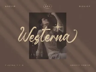 Westerna - Luxury Font