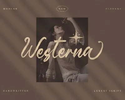 Westerna - Luxury Font