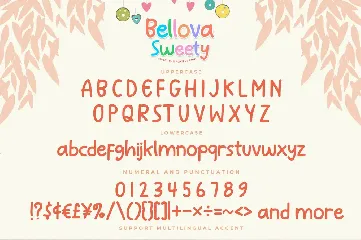 AF Bellova Sweety - Sweety Fun Playful Font