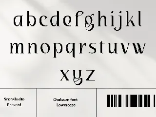 Chaleum font