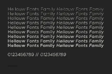 Hellauw font