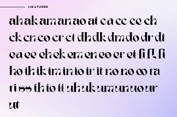 Mazreha font