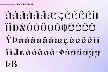 Mazreha font