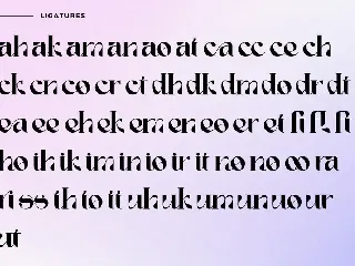 Mazreha font