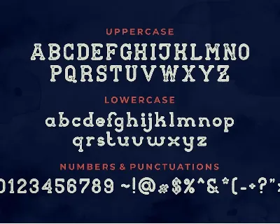 Astroph - Retro Slab Serif font