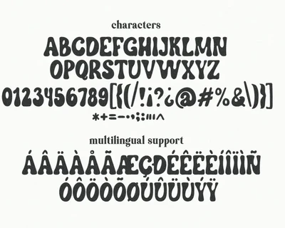 More Fun Groovy Retro Font