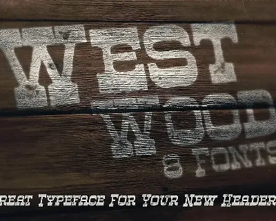 Westwood - Funny Western Font