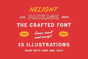 Helight - Crafted Font