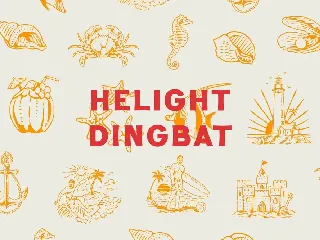Helight - Crafted Font