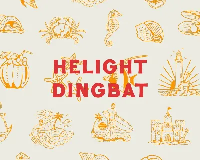 Helight - Crafted Font