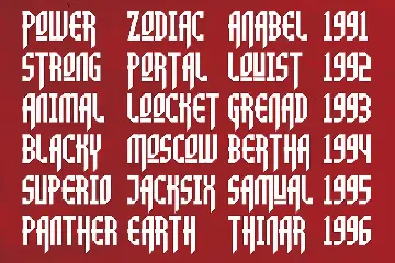 Bredals Esport Font