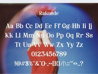 Rakonde - Classy & Stylish Serif font
