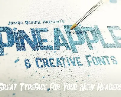 Pineapple - Funny Style Font