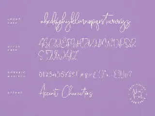 Citruslime Signature Font