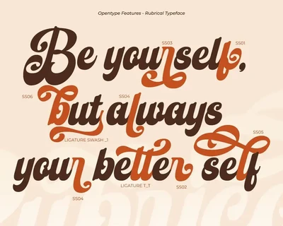 Rubrical font